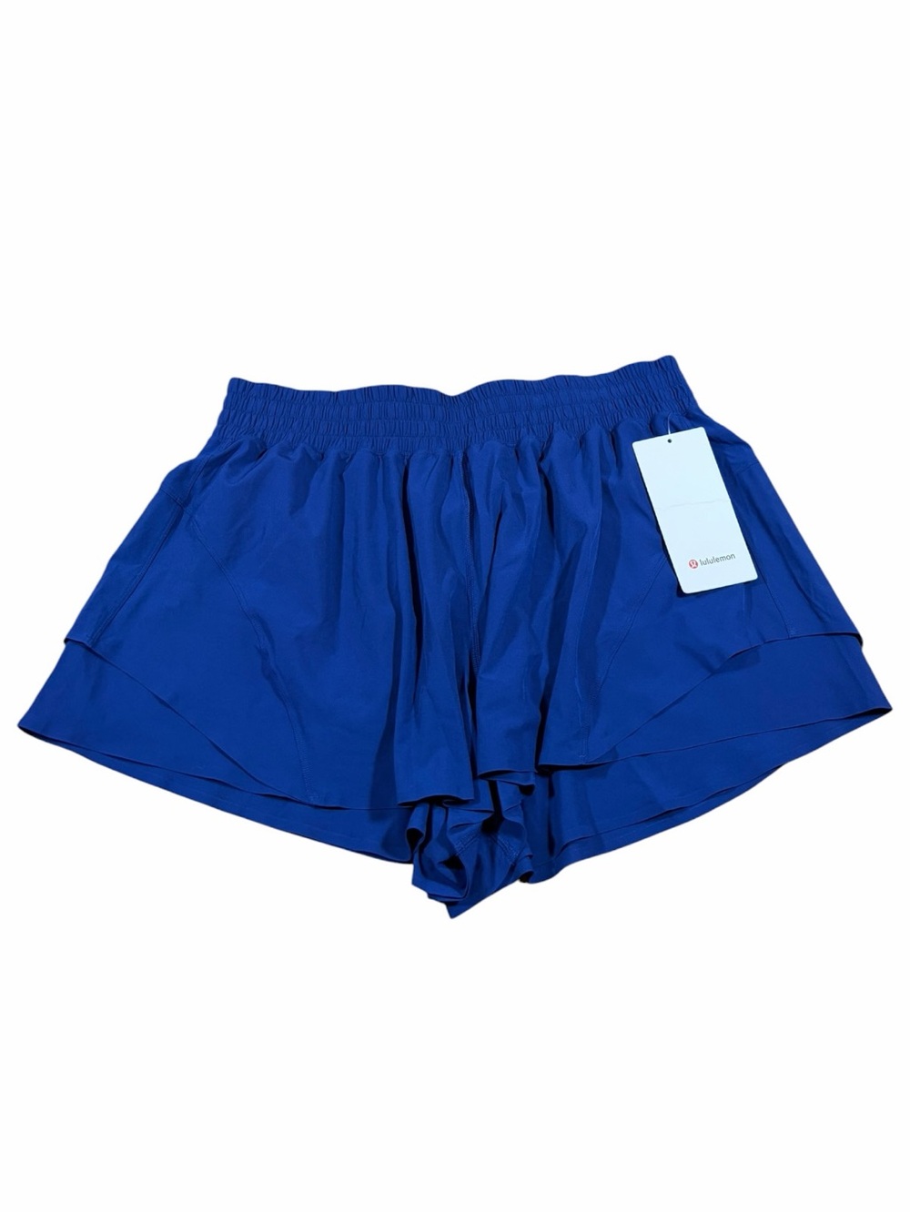 NWT Lululemon Shake It Out High-Rise Running Short 2.5" (Clubhouse Blue) Size XL